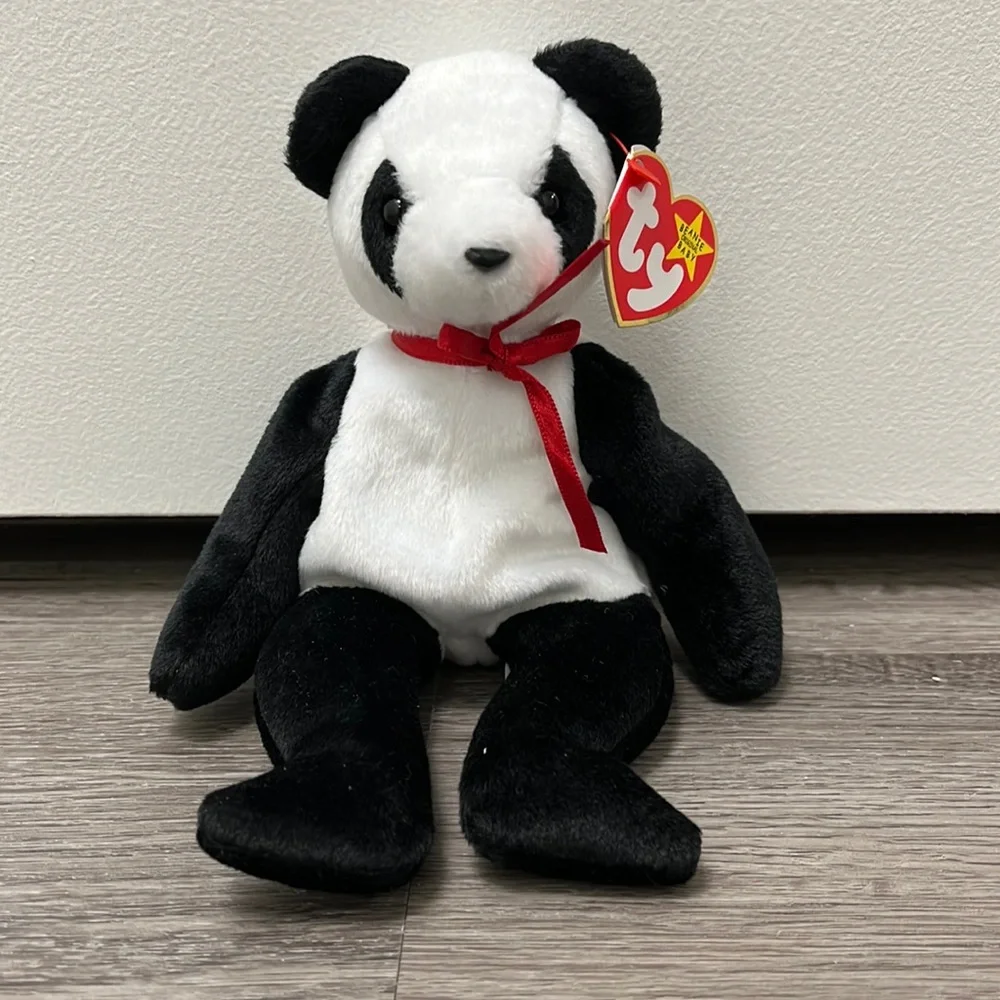 Beanie Babies Fortune the Panda Bear